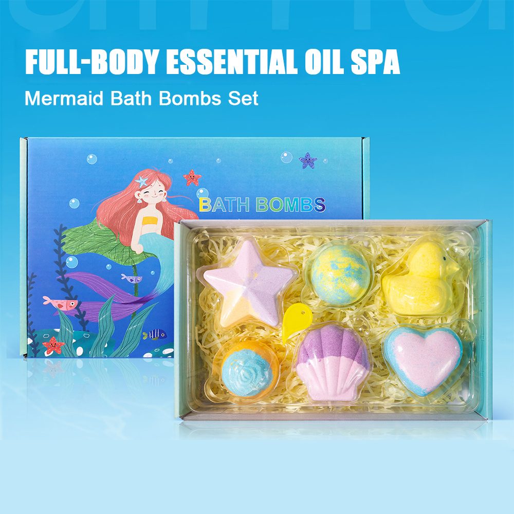 Relax - Spa & Wellness - Set Regalo di 6 Bombe da