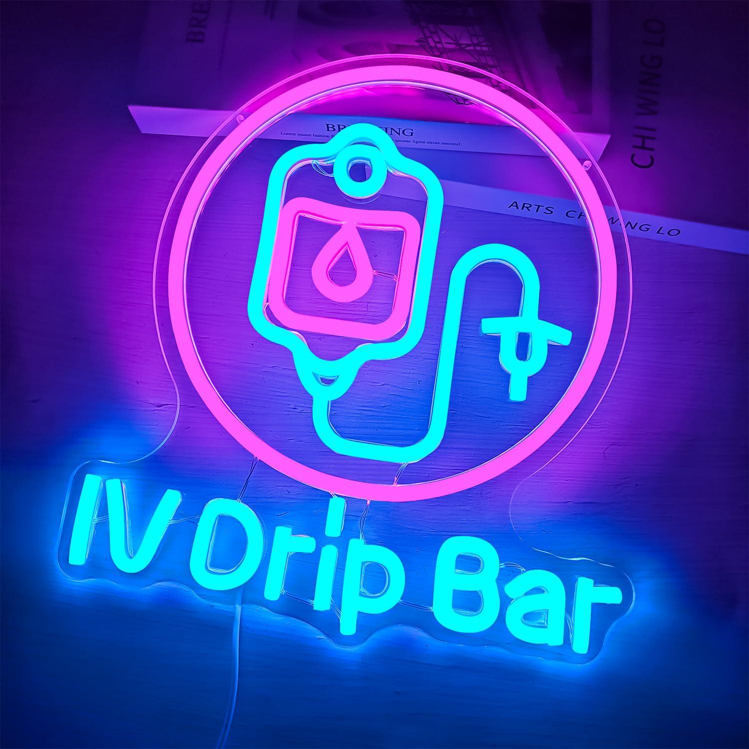Insegna al Neon IV Drip Bar, L - Medical Wellness & Spa Werona recensione e prezzo