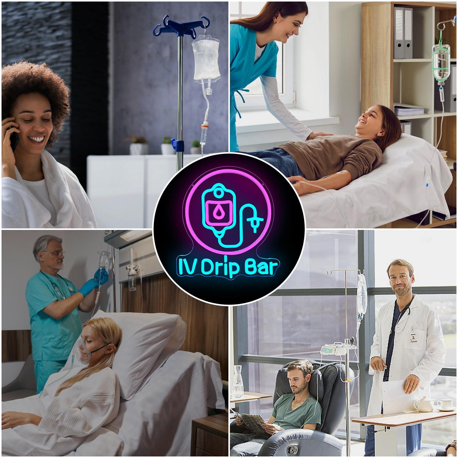 Insegna al Neon IV Drip Bar, L - Medical Wellness & Spa Werona recensione e prezzo